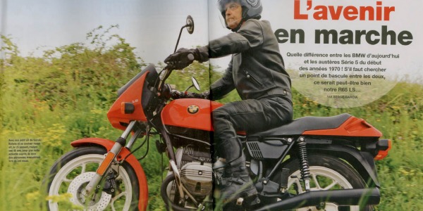 MOTO ADVENTURE à l'honneur dans MOTO LÉGENDE : présentation de la BMW R65 LS 1981, la première "Béhème" de l'ère moderne